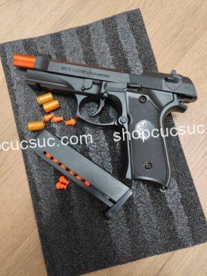 Beretta M9A3 Sung luc nhua do choi auto vang shell Blowback 2 mau 2