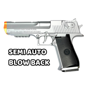 Desert Eagle - Súng lục đồ chơi nhựa auto văng shell Blowback (3 màu) (1)