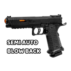 TTI2011 Combat Master - Súng lục đồ chơi nhựa auto văng shell Blowback (3 màu)