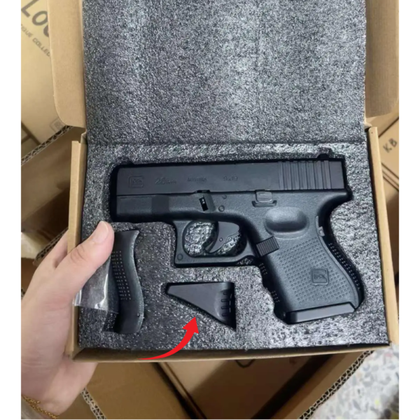 Glock 26 - G26 Gen4 80% kim loại ver 2024 tặng kèm đế mag dài - Súng đạn thạch/6mm BB - Hình ảnh 5