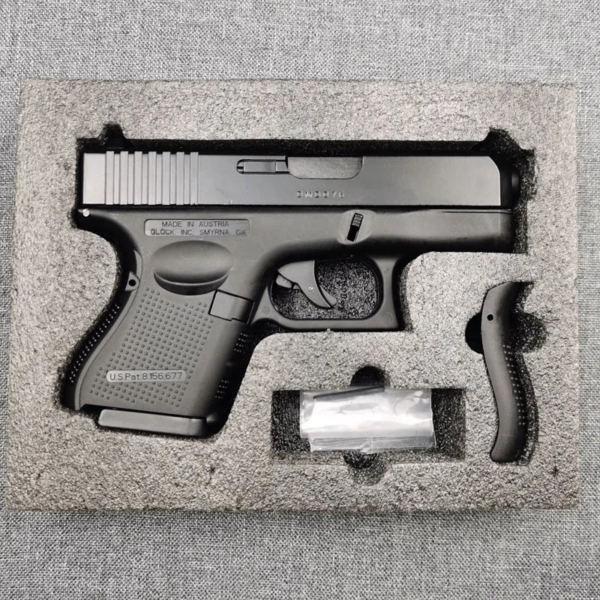 súng đạn thạch glock g26 kim loại cắc bụp