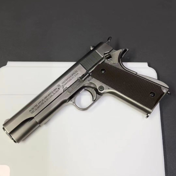 AQK M1911 Ver 3 Súng đạn thạch/BB 100% kim loại thép Vonfram - Hình ảnh 7