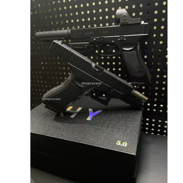 HY G17 Ver 5 - Glock 17 ~260fps - Súng đồ chơi full kim loại 100% 6mm BB - Hình ảnh 13