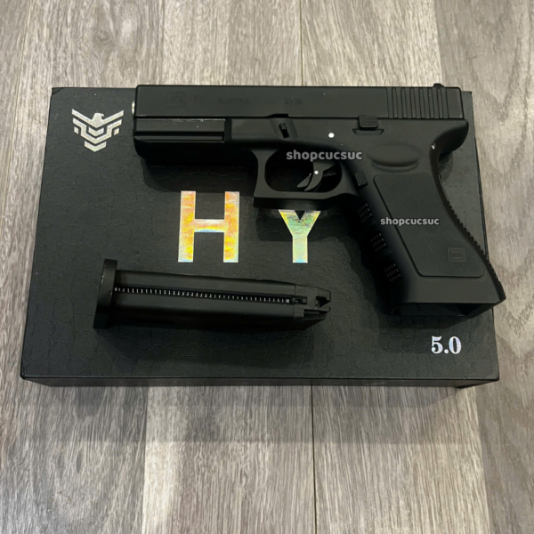 HY G17 Ver 5 - Glock 17 ~260fps - Súng đồ chơi full kim loại 100% 6mm BB - Hình ảnh 6