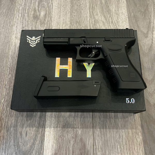 HY G17 Ver 5 - Glock 17 ~260fps - Súng đồ chơi full kim loại 100% 6mm BB - Hình ảnh 5