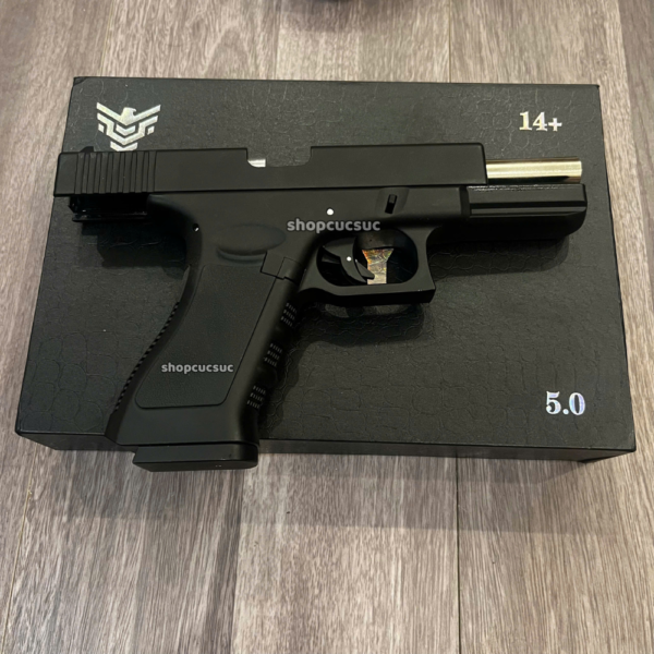 HY G17 Ver 5 - Glock 17 ~260fps - Súng đồ chơi full kim loại 100% 6mm BB - Hình ảnh 9