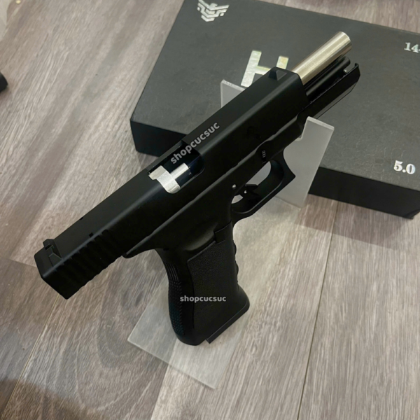 HY G17 Ver 5 - Glock 17 ~260fps - Súng đồ chơi full kim loại 100% 6mm BB - Hình ảnh 7