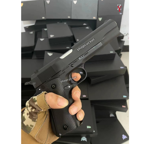 HY M1911 Ver 5 ~270fps - Súng đồ chơi full kim loại 100% 6mm BB - Hình ảnh 19