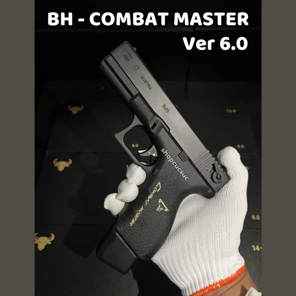 Bull Head - Glock TTI Combat Master 6mm BB ~250fps - Súng đồ chơi full kim loại 100%