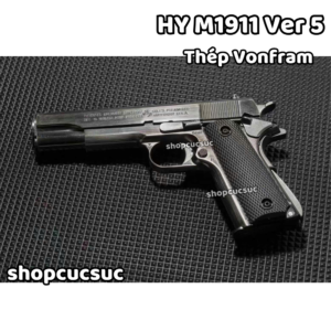 HY M1911 Ver 5 sung kim loai ban dan bi nhua 6mm bb 5