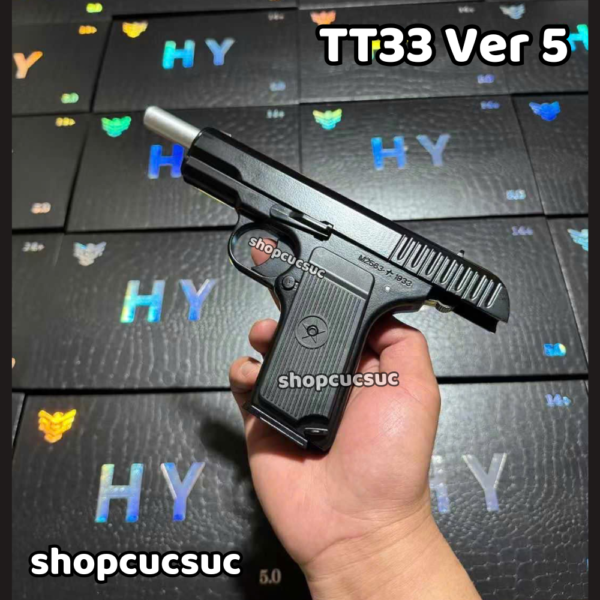 HY TT33 ver 5 model k54 - súng kim loại bắn đạn bi nhựa 6mm bb (5)