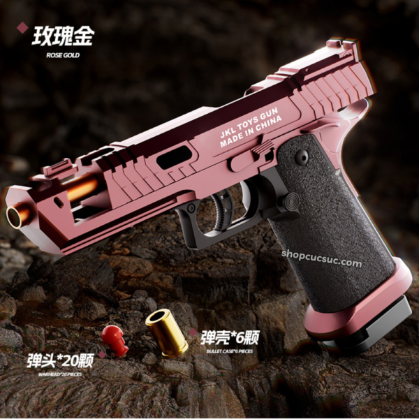 2011 TTI JW3 Combat Master – Súng nhựa đồ chơi auto văng shell phóng hạt mềm có Blowback an toàn cho bé - Hình ảnh 6