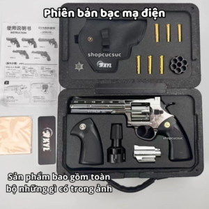 Colt Python 357 Magnum 100 kim loai thep vonfram sung dan thach 2