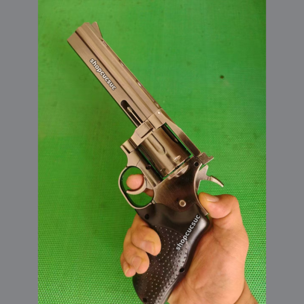 HY 357 Magnum Revolver 6mm BB~230fps - Súng ổ xoay đồ chơi 100% kim loại - Hình ảnh 5