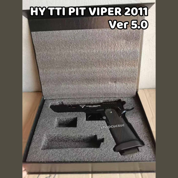 HY TTI PIT VIPER 2011 Ver 5.0 ~250fps - Súng đồ chơi kim loại 6mm BB - Hình ảnh 4