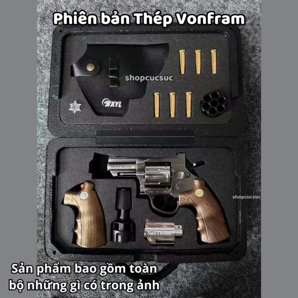 zp5 100% kim loại thép vonfram - súng đạn thạch (2)